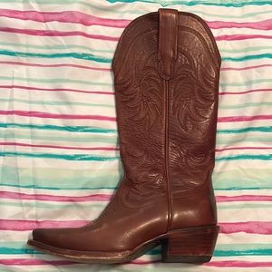 Tecovas Annie Cowboy Boot in Sequoia. Size 6.5. EUC.
